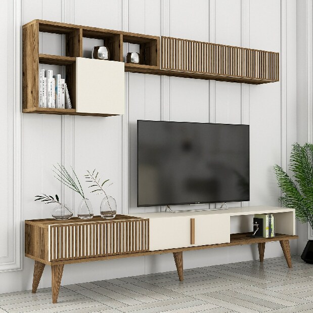 Mobilier living Michelle (Nuc + Crem)