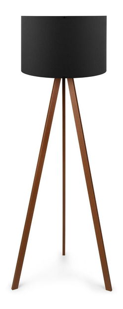 Lampă de podea Comporollo 1 (Negru + maro)