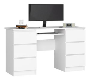 Masă PC Behati (alb)