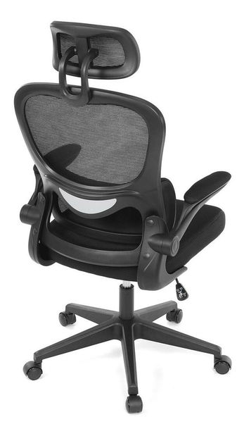 Fotoliu birou Polizones (negru)