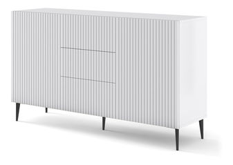 Komód Rawy 2D3S 2 (fehér + fekete)