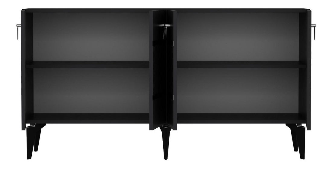 Skrinka Vadiki 1 (antracit + strieborná) 