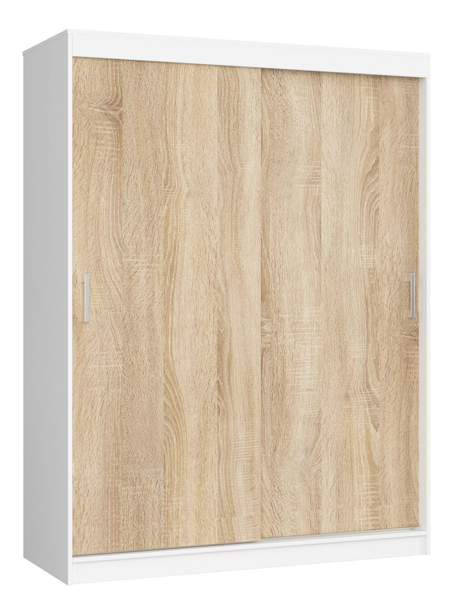 Ruhásszekrény Cosimo (fehér + sonoma tölgy)
