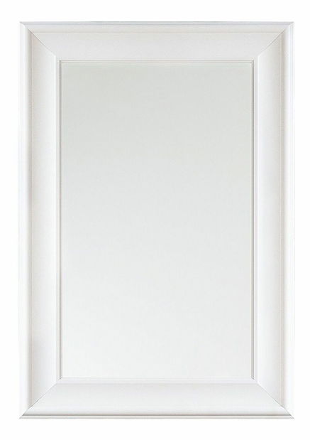 Nástenné zrkadlo 60 x 90 cm Lunza (biela)