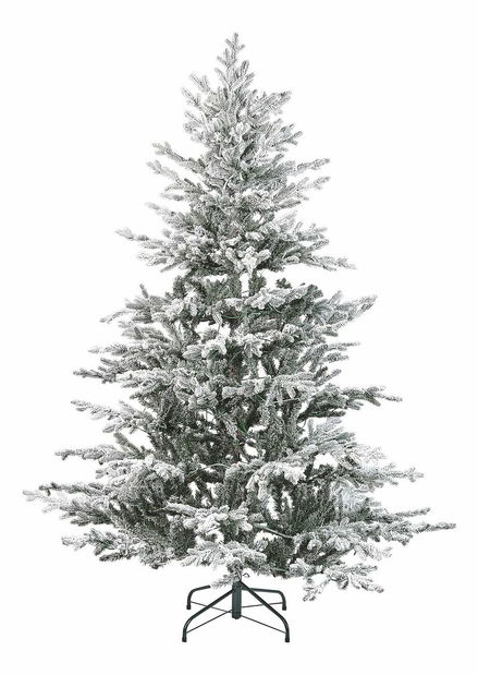 Pom de Crăciun 180 cm Bresco (alb) (cu iluminat)