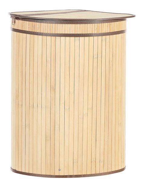 Kôš na bielizeň Brigitta (svetlé drevo)