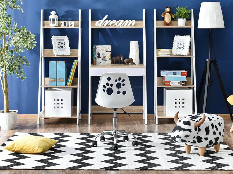 Scaun pentru copii Footy (gri + crom)