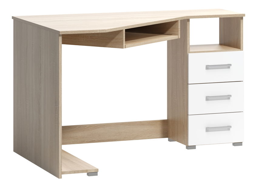 PC stolík Arte 18 (dub sonoma + biela)