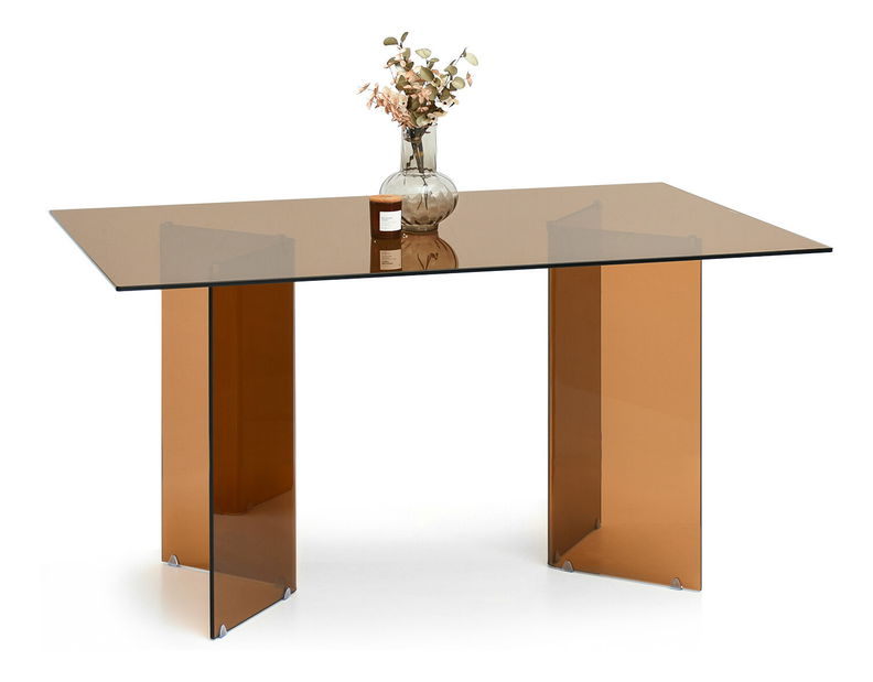 Masă sufragerie Fernandez (sticlă)