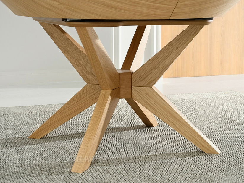 Masă sufragerie Viajaban (stejar)