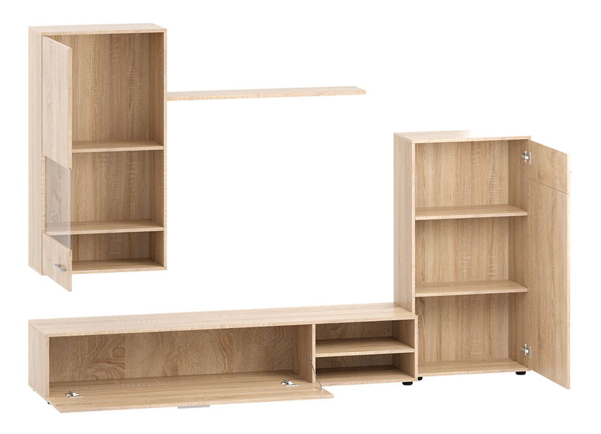 Obývacia stena Mirjan Mila (dub sonoma)