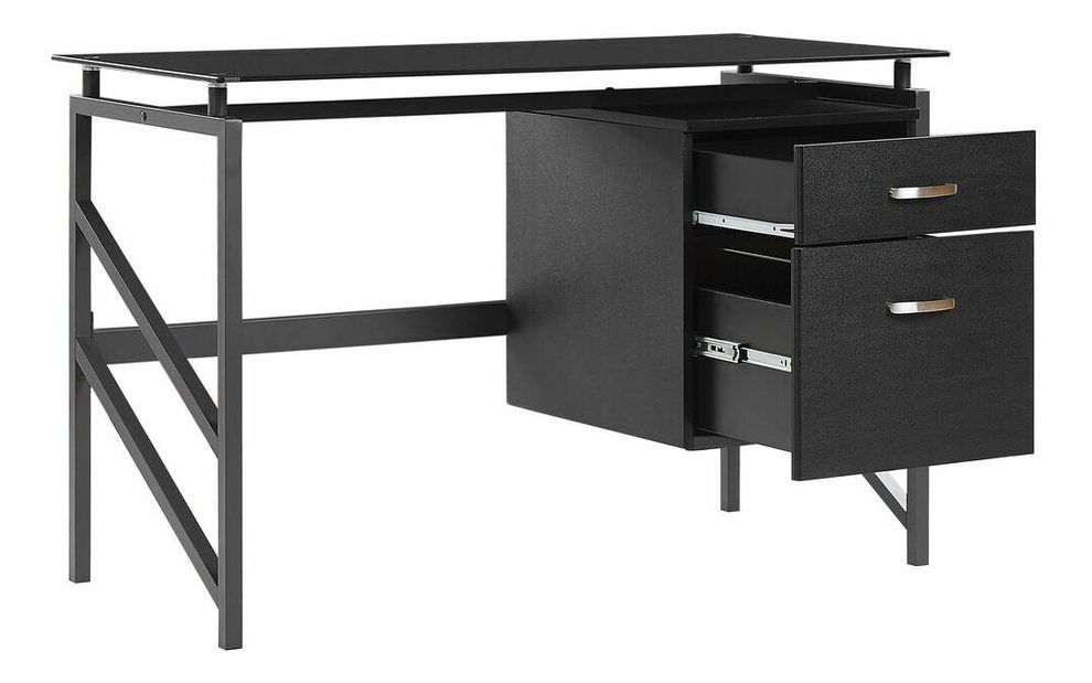 PC stolík MORTO (čierna)