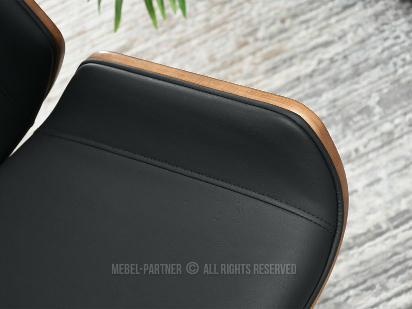 Fotoliu de birou Astindes (negru)