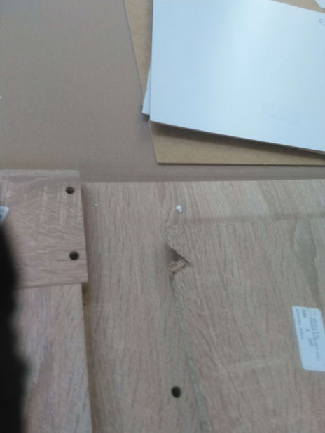 Kutni PC stolić Stasia 3 (L) *outlet moguća oštećenja