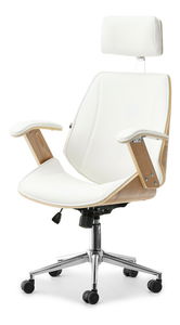 Kancelárske kreslo Frankovstain (krémová)