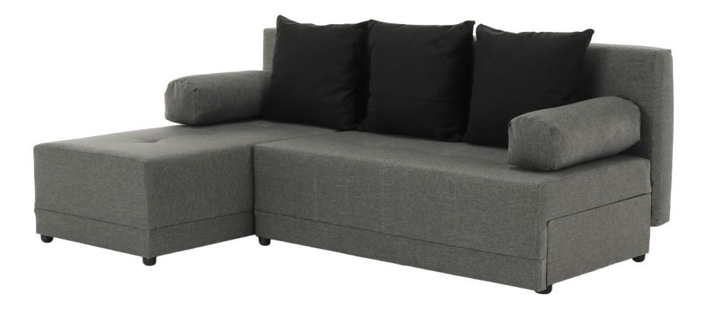 Colțar de grădină Maxius (gri + negru) (S)