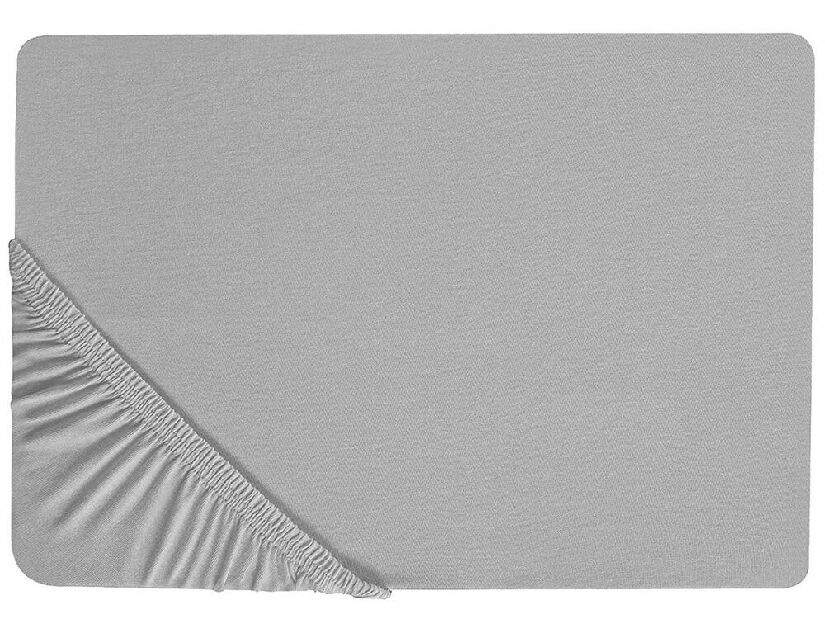 Plachta na posteľ 140 x 200 cm Hoffie (sivá)