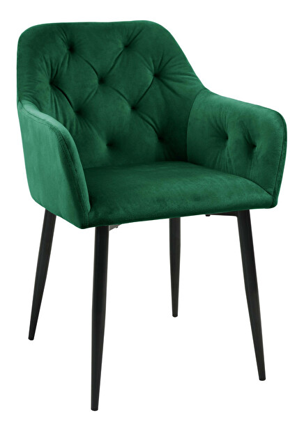 Jedálenská stolička Satya (tmavo zelená) *výpredaj
