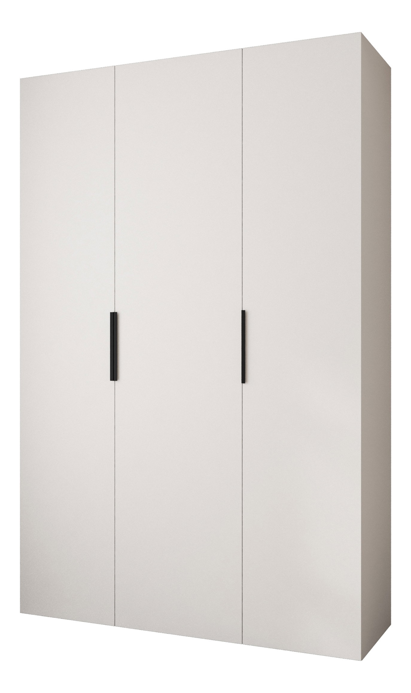 Ruhásszekrény 160 cm Carmela 50-4 (fehér + fekete)