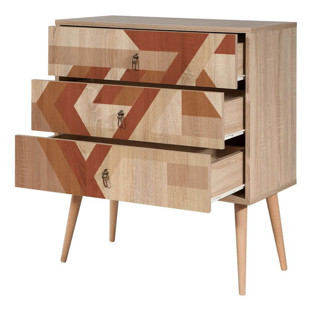 Comodă Cettelona F (multicolor)