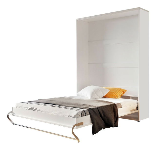 Lenyitható ágy Callista Pro I (fehér + fényes fehér) (90x200)