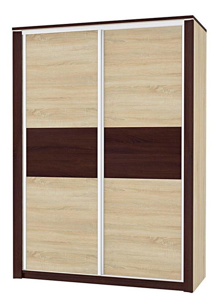 Šatníková skriňa Abric 03/D sonoma svetlá