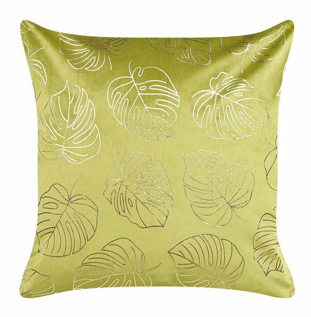 Set 2 perne decorative 45 x 45 cm Monster (verde deschis)