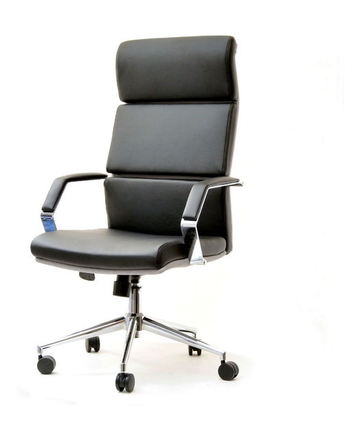 Fotel Blondie (fekete + króm)