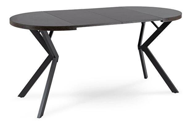 Rozkladací jedálenský stôl Desistir (čierna) (pre 4-8 osôb)