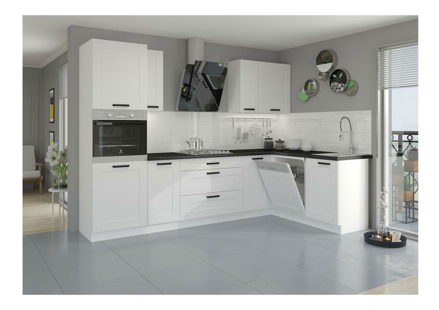 Visoki Ormarić Lesana 2 (bijela) 