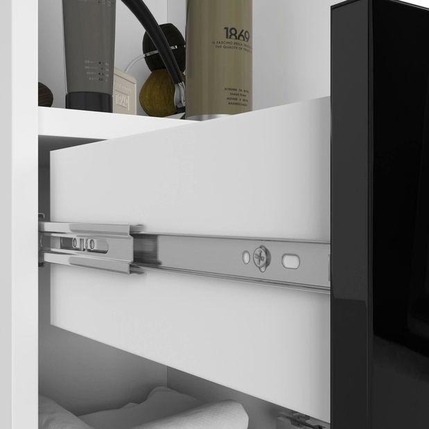 Kúpeľňová skrinka Farid TYP3 (lesk čierny)