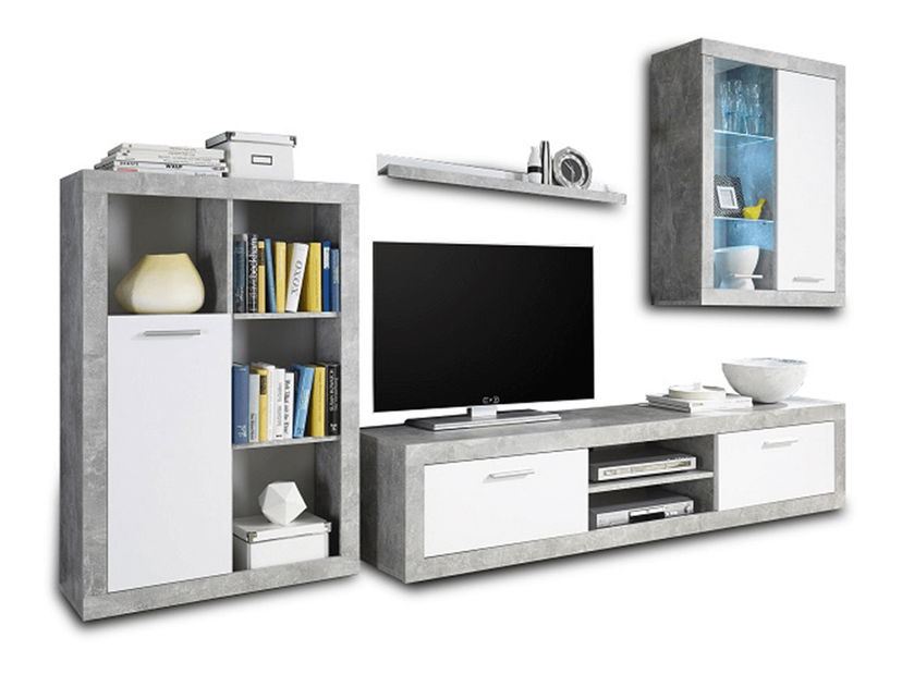 Nappali bútorsor Kilmacolm (LED világítással)