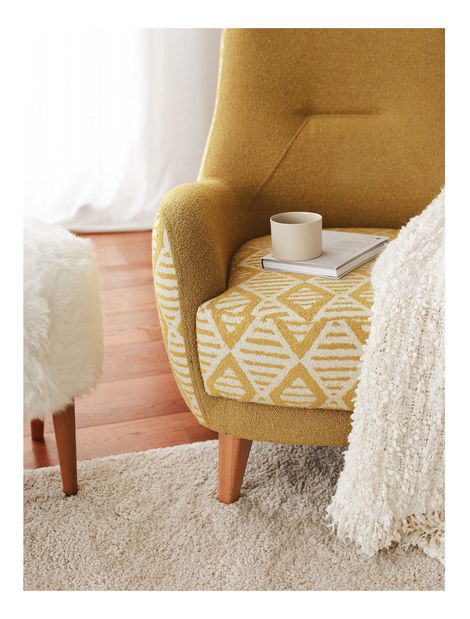 Kreslo Aztekatto (žltá)