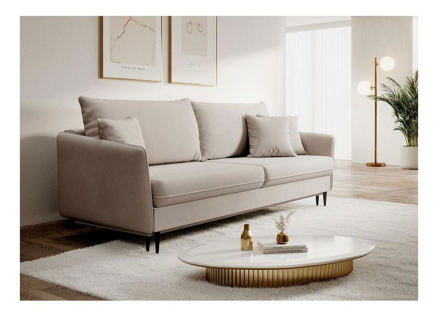 Háromszemélyes kanapé Vivaldio (bézs + fekete) 