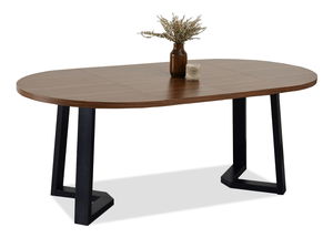 Jedálenský stôl Aceptar (čierna)