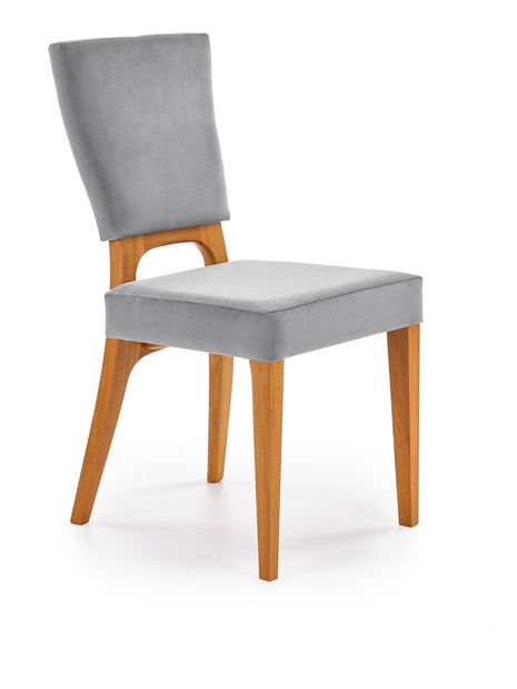 Jedálenská stolička Ravenna (sivá)