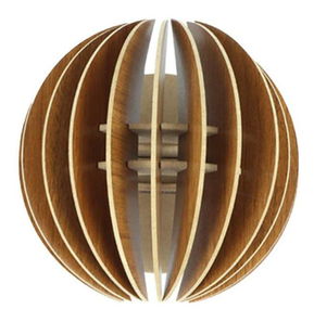 Zidna svjetiljka Culttarella 1 (orah)