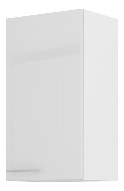 Horná kuchynská skrinka Lavera 40 G 72 1F (biela + lesk biely)