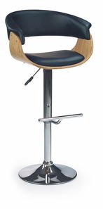 Barska stolica Hermina hrast (hrast svijetli + crna) *rasprodaja