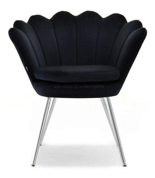 Fotoliu Lasair (negru + auriu)