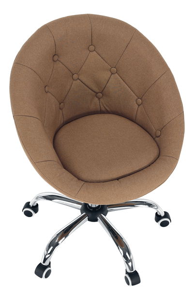 Fotoliu rotativ Guna New (maro deschis)