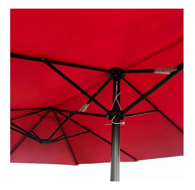 Umbrelă pentru grădină Taso (roșu)