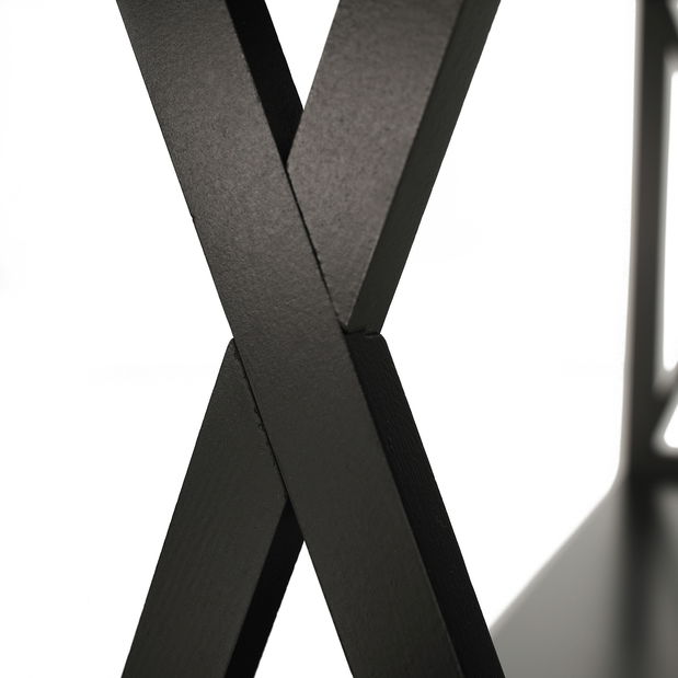 Konzolasztal Agnes (fekete)