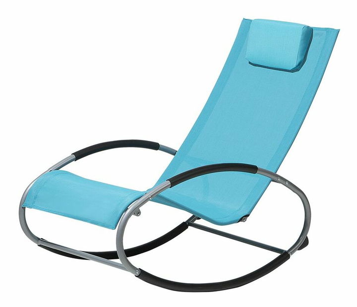 Záhradná stolička Capo (tyrkysová)