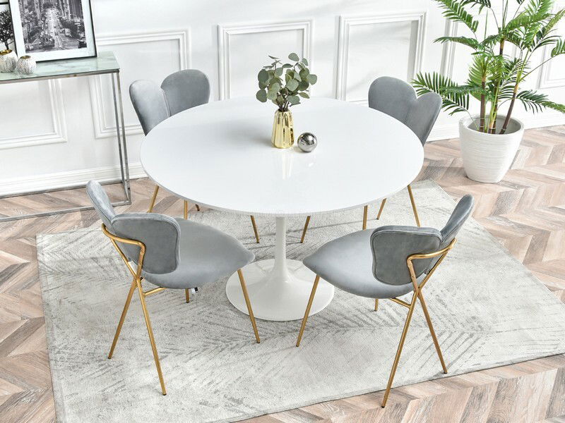 Szék Wrangler (szürke + arany)