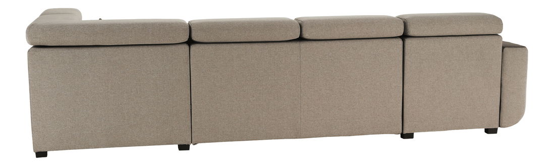 Sarokkanapé U Imani (világosbarna + barna)