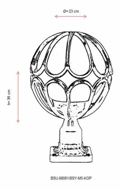 Vonkajšie nástenné svietidlo Donovan (čierna + biela)