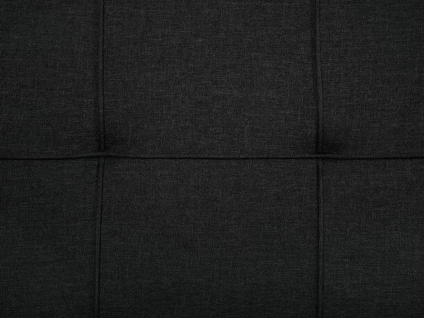 Háromszemélyes kanapé Gunds (fekete)