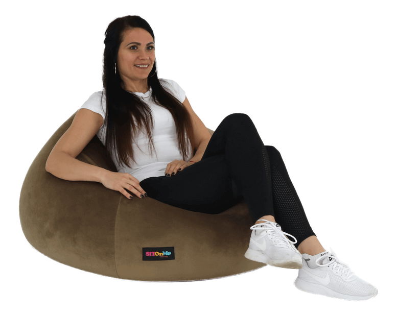 Babzsák Trikky (szürkésbarna)