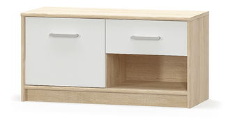 Dulap Terrell (Stejar sonoma + alb)